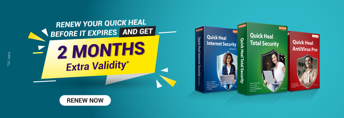 Quick Heal Renewal Offer